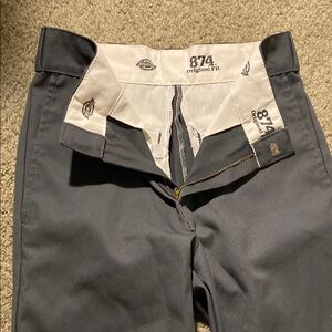Dickies Men's 874 Original Fit Pants - Dark Gray